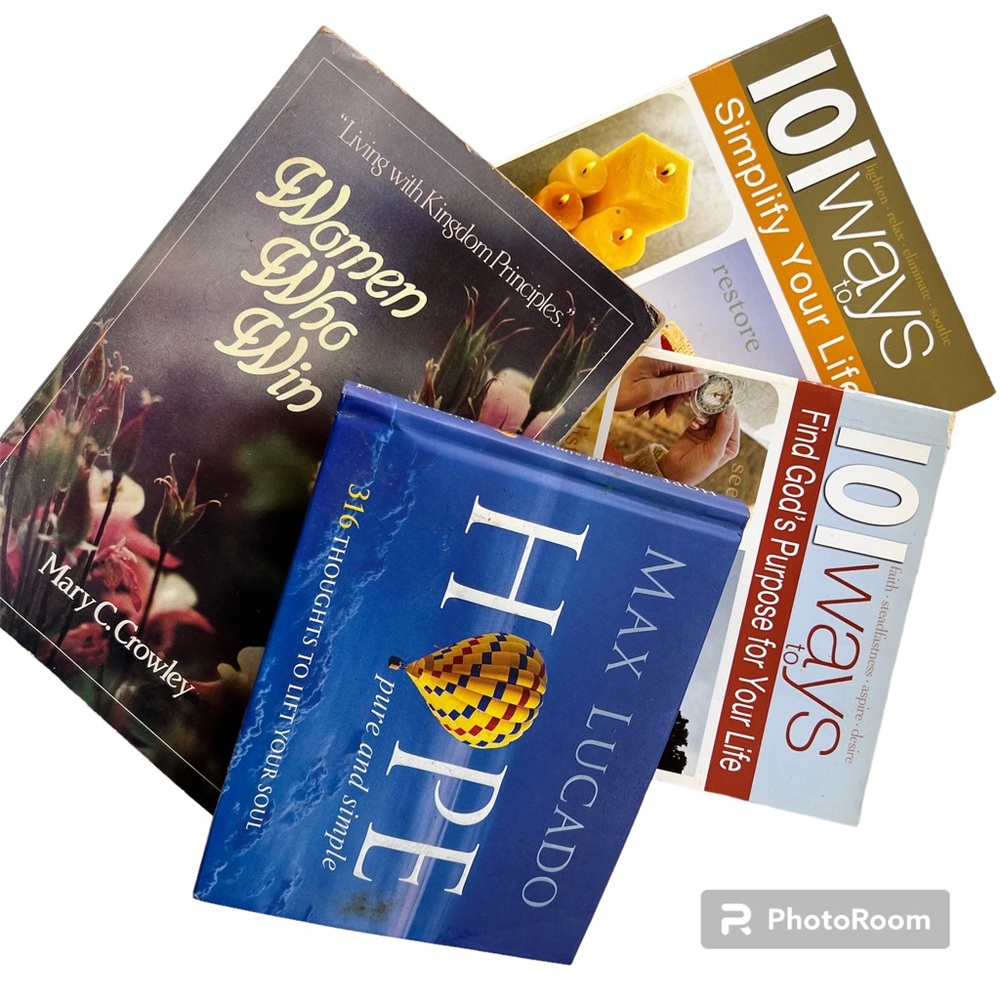 Coffee Table Book Lot Simply your Life God's Purpose for Your Life Women
